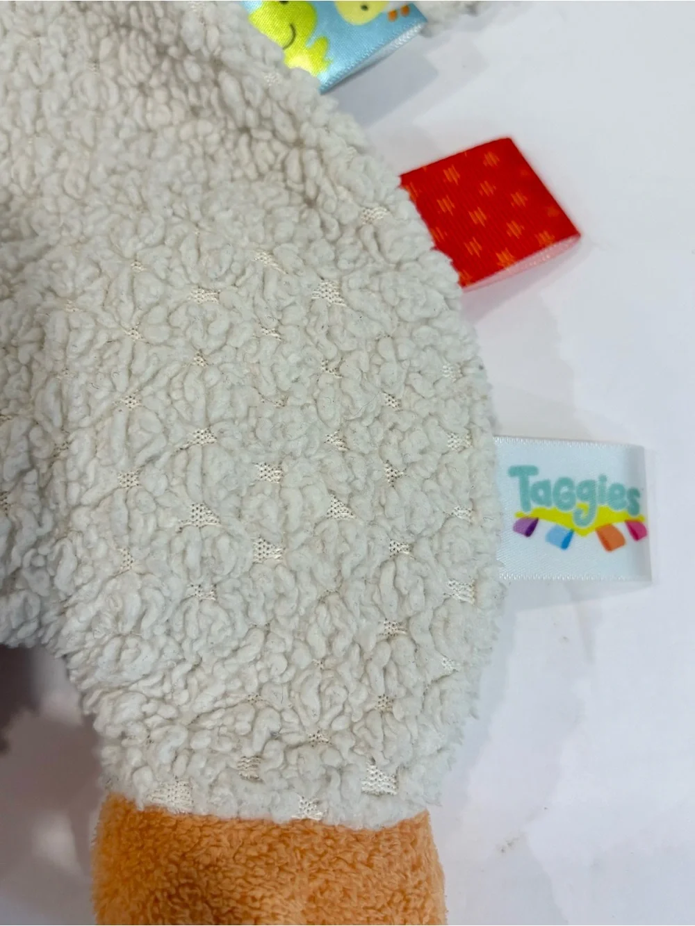 Taggies Mary Meyer‎ Baby Sherbet Lamb Lovey Soft Toy 12